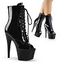 Adore-1021 peeptoe enkellaars met schoen Adore-1021 peeptoe enkellaars met schoen